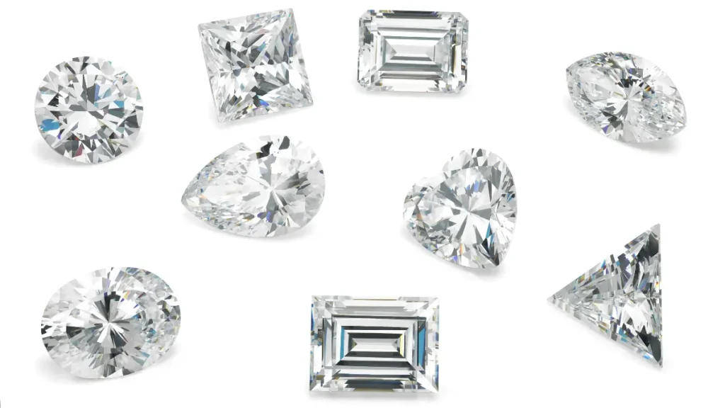 diamond shapes